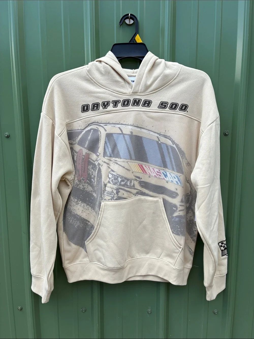 Men’s NASCAR Knit Hoodie Sweatshirt Size L
